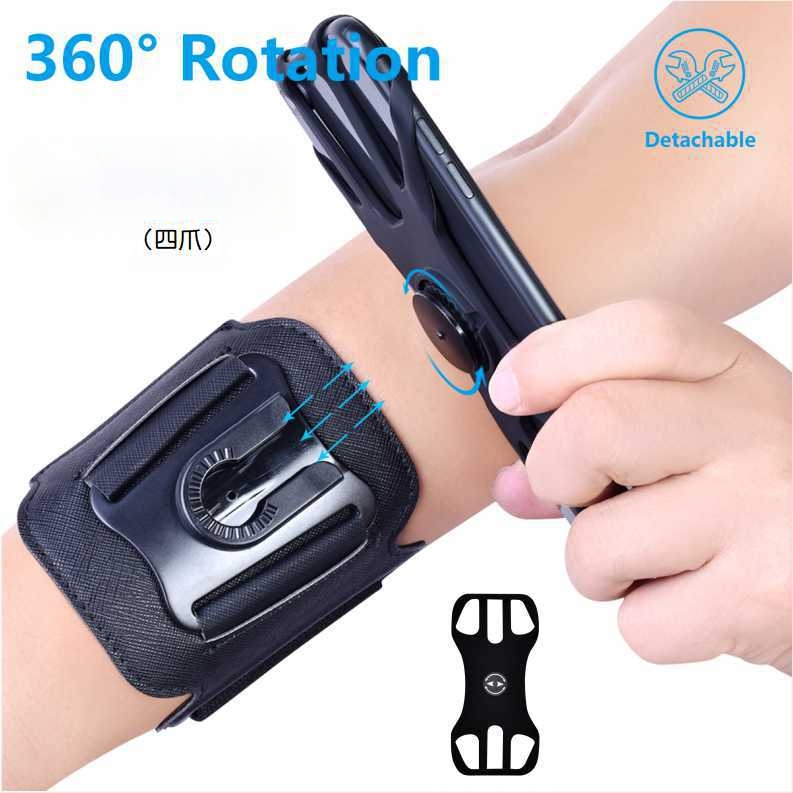 Telefono armbandai sportui – unisex, guma, Spandex/Lycra audinys, lauko sportui, nuimamas dizainas