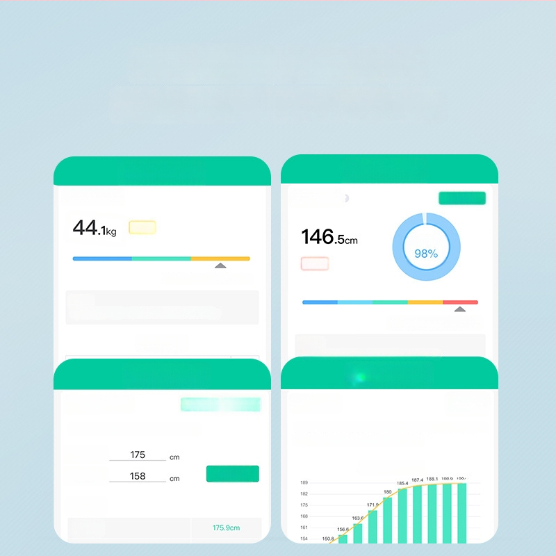 Išmanios elektroninės svarstyklės su ultragarso matavimu, Bluetooth ir balso pranešimais, BMI, modelis CP30C