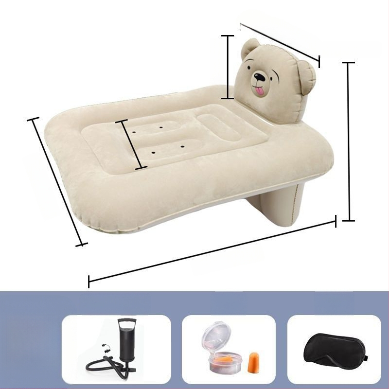 Pūtimas vaikų automobilio lova galinei sėdynei; poliesterio paviršius; apkrova 25 kg; svoris 0,5 kg; prekinis ženklas Xintianyou