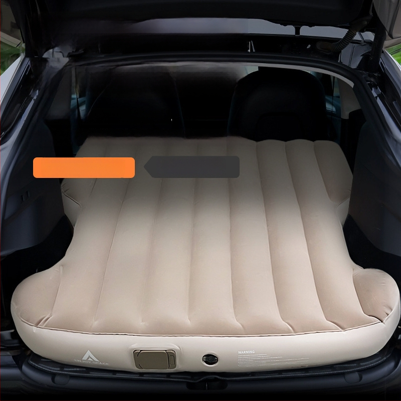 Automobilinis pripučiamas lova bagažinei Tesla Model Y – Enjoy Space, PVC paviršius, svoris 3,7 kg, maksimali apkrova 300 kg