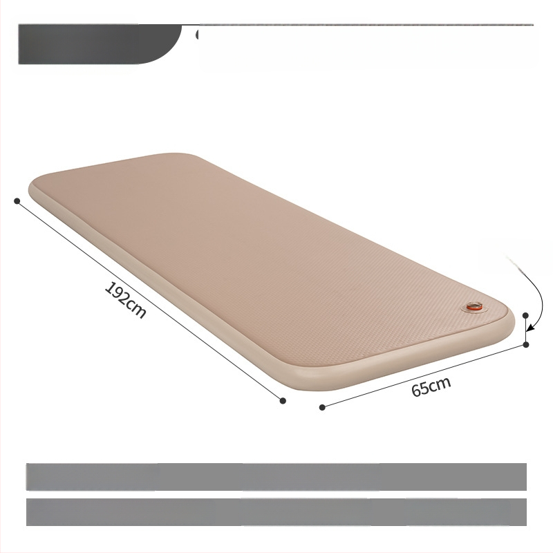 Orinis pripučiamas čiužinys stovyklavim su išorine pompa, rankinis pripūtimas, svoris 2,5 kg, maksimali apkrova 500 kg, paviršius iš kompozitinės medžiagos