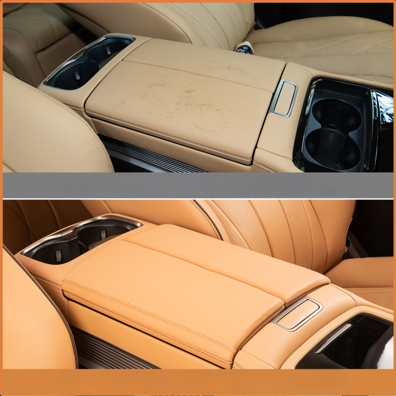 Denza D9 rokas atbalsta kastes pārsegs, ādas pacēlāja spilventiņš, 0.5 kg, Uzstādīšanas atbalsts