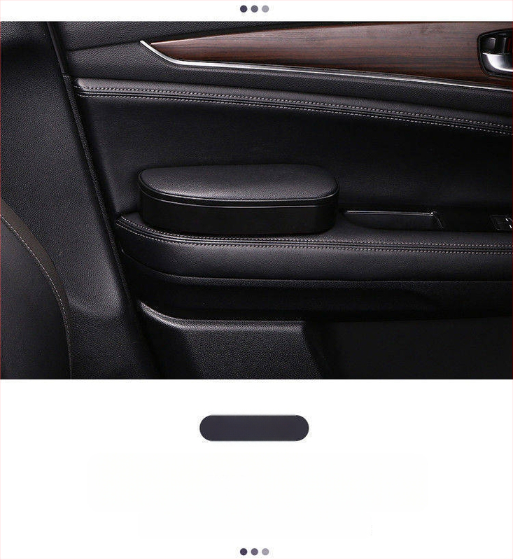 Automašīnas roku balsts vadītājam ar augstuma palielinošu spilvenu (Plastmasa, 0.5 kg, universāla saderība)