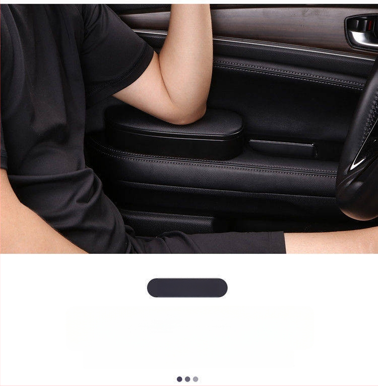 Automašīnas roku balsts vadītājam ar augstuma palielinošu spilvenu (Plastmasa, 0.5 kg, universāla saderība)