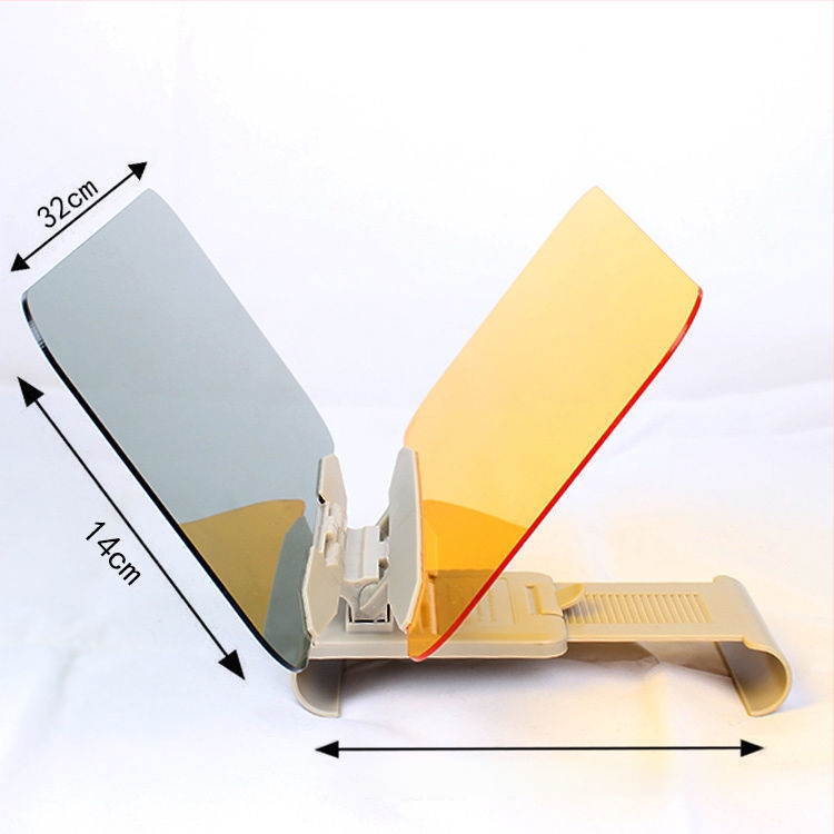 Automobilio priešakinio žvilgsnio veidrodėlis – dienos/nakties dviguba funkcija, universalus, lipiniu tvirtinimu