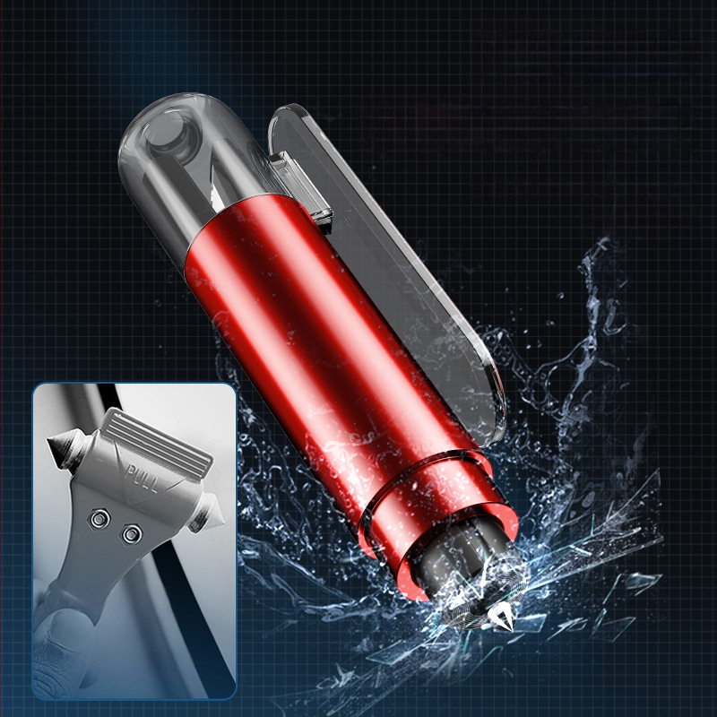 Automobilio lango laužiklis — skubios evakuacijos įrankis, aliuminio lydinys + ABS + plienas, 100 g, kilmė Zhejiang