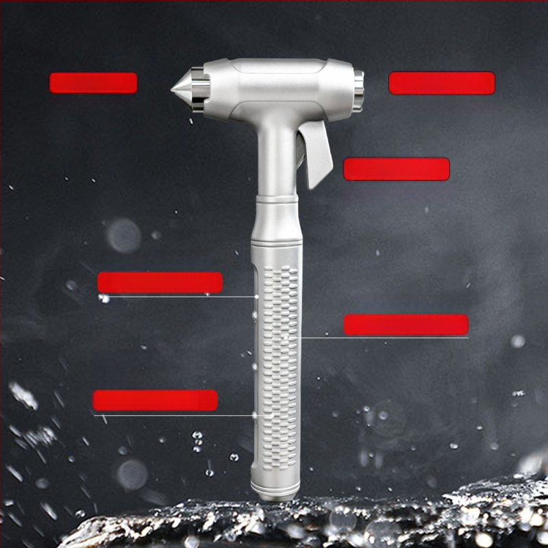 Automobilio saugos plaktukas, aliuminio lydinys, 0,2 kg, pritaikomas