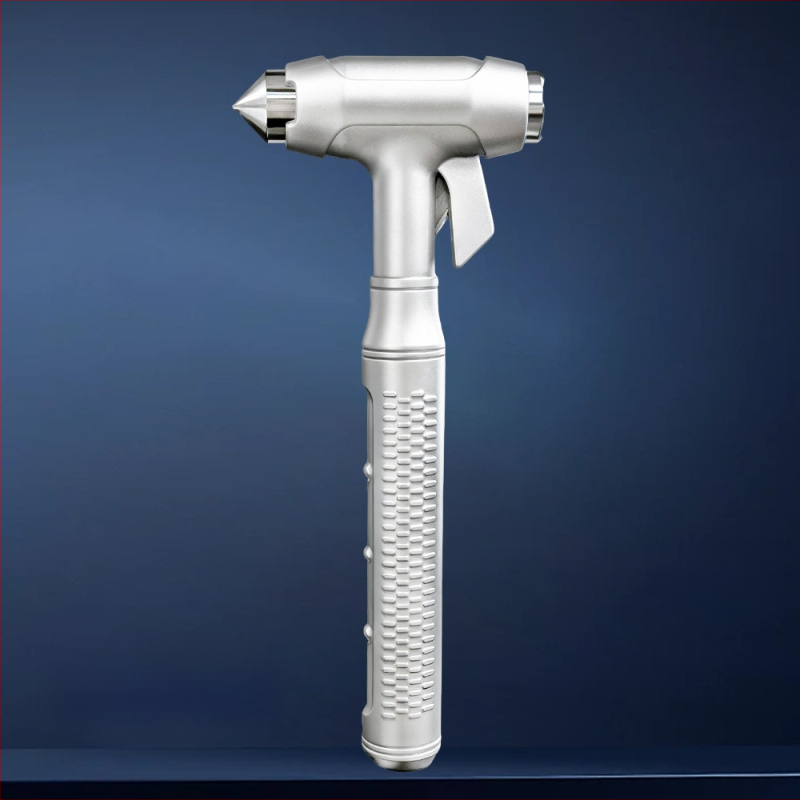 Automobilio saugos plaktukas, aliuminio lydinys, 0,2 kg, pritaikomas