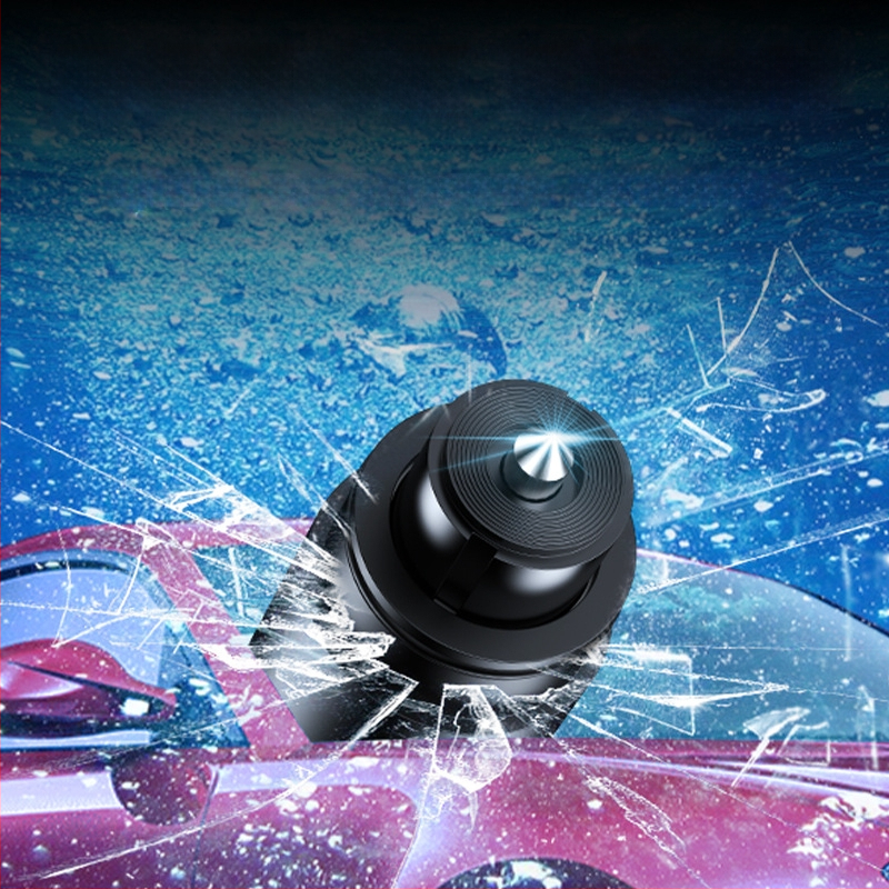 Automobilio saugos plaktukas su langų laužimo ir diržo pjaustymo funkcijomis, aliuminio lydinys, 0,2 kg, Shore Wood, Prisitaikantis