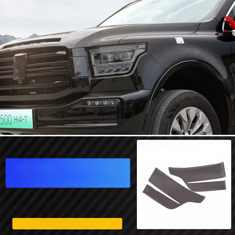 VEELVEE TPU aizsargfilma priekšējiem un aizmugurējiem lukturiem Tank 500 Hi4-T