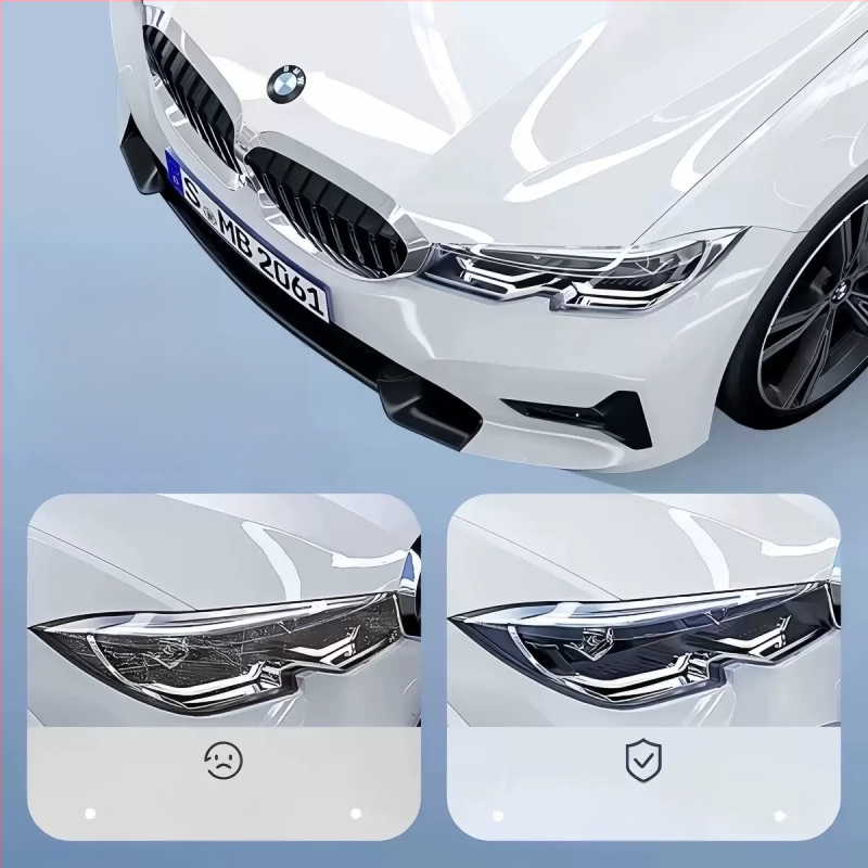 TPU aizsargfolija LED lukturiem — savietojama ar visiem modeļiem