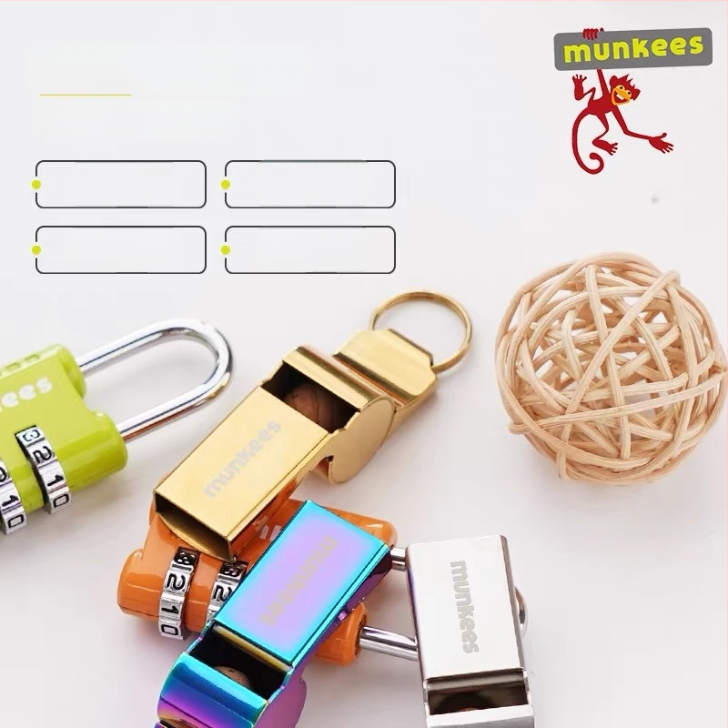 Munkees Tigro galvos švilpukas — Aukštatonis komandinis švilpukas, nerūdijantis plienas, 129 dB, vaikams, treneriams, teisėjams, lauko kempingui