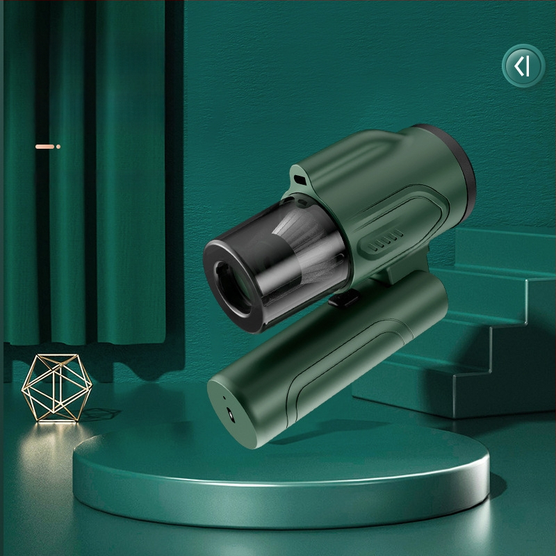 Bezvadu portatīva salokāma rokas vakuums automobiļa un mājsaimniecībai, 3-1: sūkšana, pūšana un putekļu mazgāšana; iekšēja baterija, ≤36V, 12W, sūkšanas spiediens 10.1–15 kPa