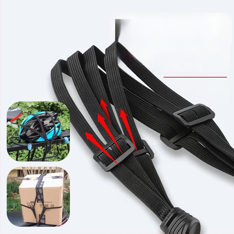 Pakuotės dėžutės fiksavimo dirželis, latekso elastinė virvė, atspari dilimui, vienos spalvos raštas, aksesuaras krepšiams, miesto paprastas stilius