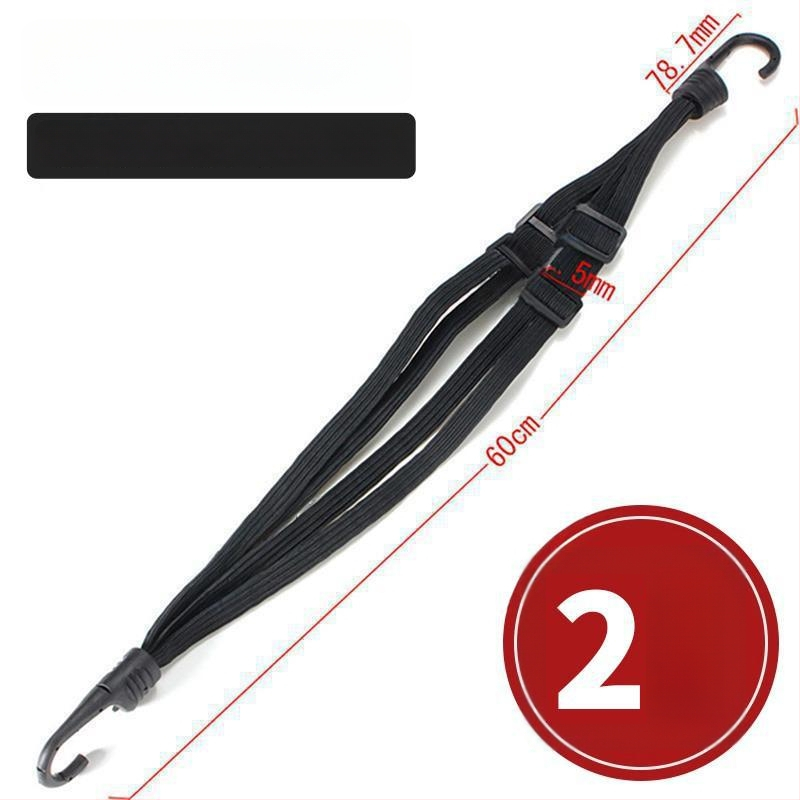 Pakuotės dėžutės fiksavimo dirželis, latekso elastinė virvė, atspari dilimui, vienos spalvos raštas, aksesuaras krepšiams, miesto paprastas stilius