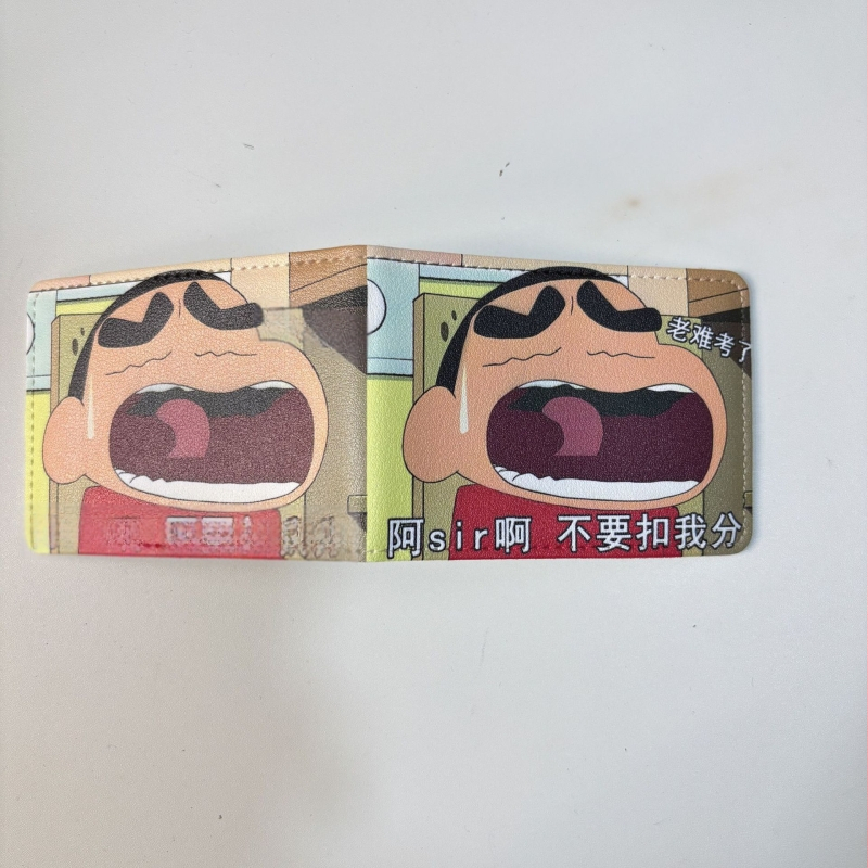 Crayon Shin-Chan kožni držač za vozačku i prometnu dozvolu, držač kartica 2 u 1