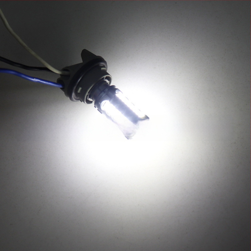 Automobilinis LED posūkio žibintas 1156/1157, 1206 SMD, 850 lm, 6500K, 8.7W, platus įtampos diapazonas 12-48V, skirtas posūkio signalui, stabdymui ir atbulinei šviesai