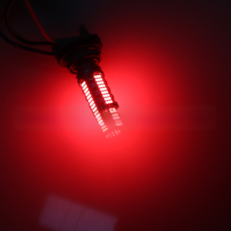 Automobilinis LED posūkio žibintas 1156/1157, 1206 SMD, 850 lm, 6500K, 8.7W, platus įtampos diapazonas 12-48V, skirtas posūkio signalui, stabdymui ir atbulinei šviesai