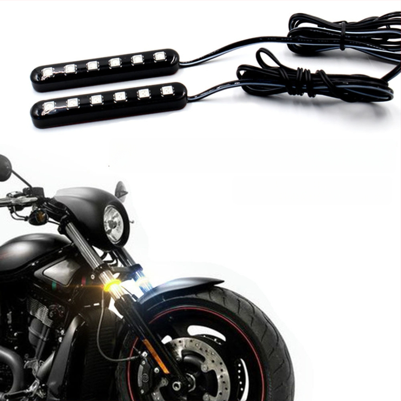 Motociklo stabdžių LED lemputė, modelis 6 LED, 5050 LED, 12V, 6W, 120 lm