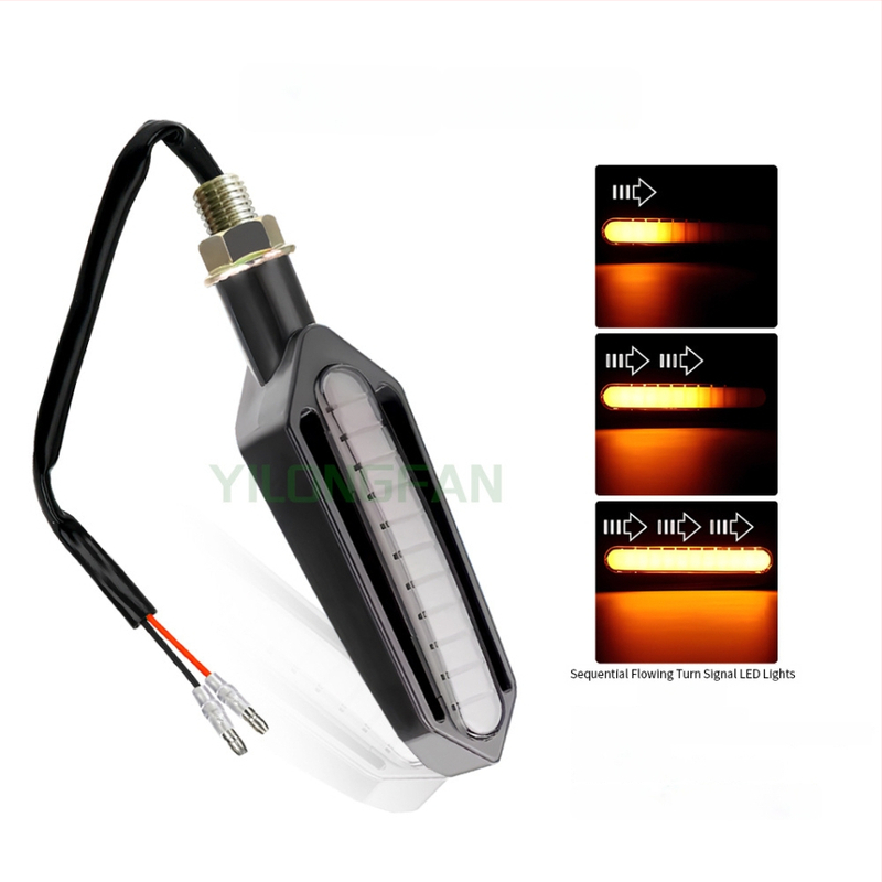 Yilongfan Y-A05-Y 24 LED dviejų spalvų LED signalas, 12V, 3000K