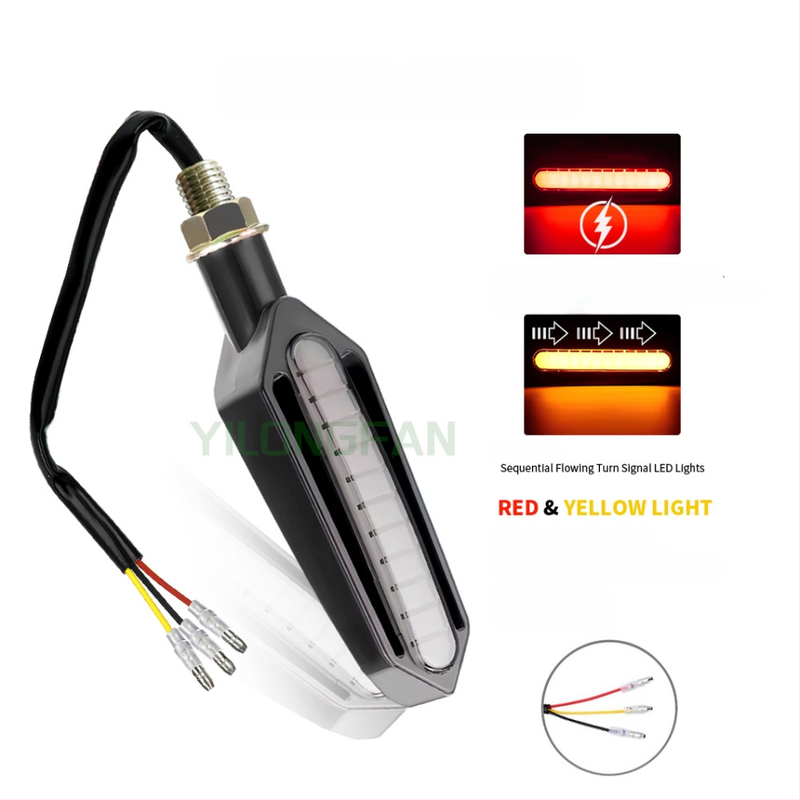 Yilongfan Y-A05-Y 24 LED dviejų spalvų LED signalas, 12V, 3000K