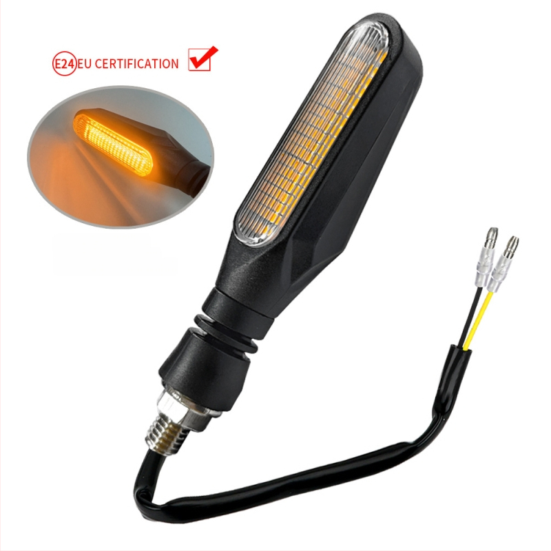 Motociklo LED galinis žibintas, 36LED, 2835SMD, 12,8V DC, modelis Y-C01, 3-in-1: važiavimo šviesa, posūkio signalas, stabdymo šviesa