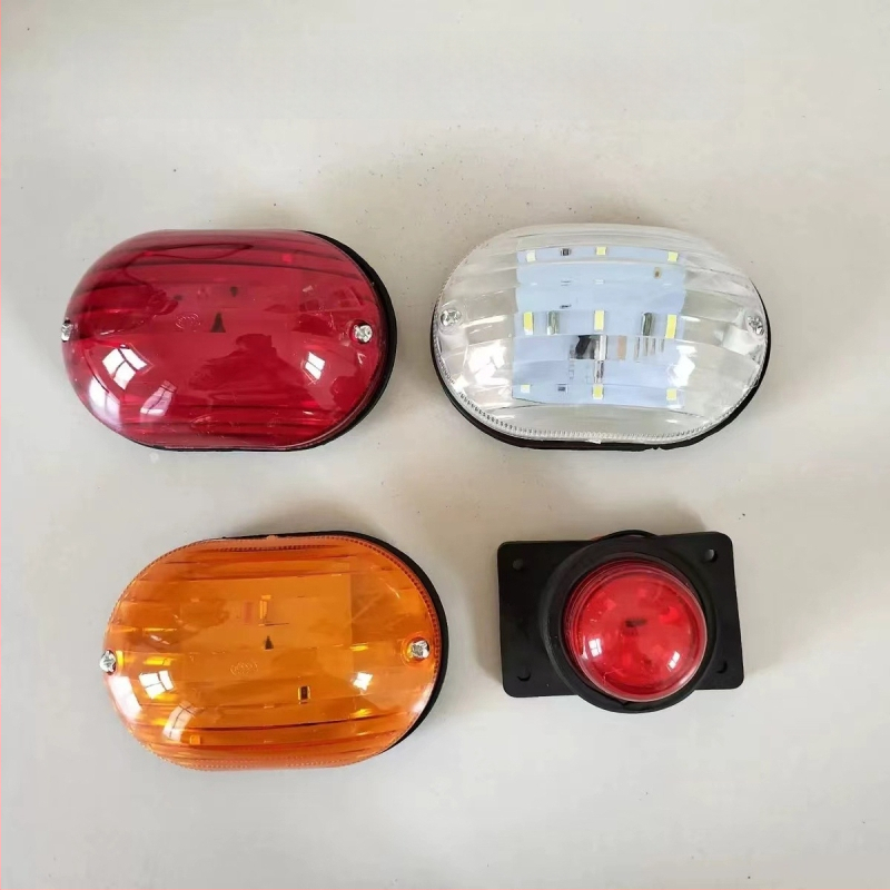 Kranų sunkvežimio indikatorinė šviesa Gy1001008, LED, 24V, ABS korpusas