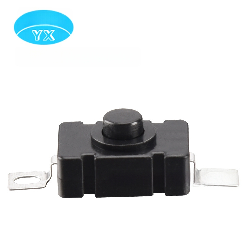 Kompakta pašslēdzams pogas slēdzis (24V, IP20, 2000 elektriskie cikli, 2000 mehāniskie cikli, lodēšanas spailes savienojums)