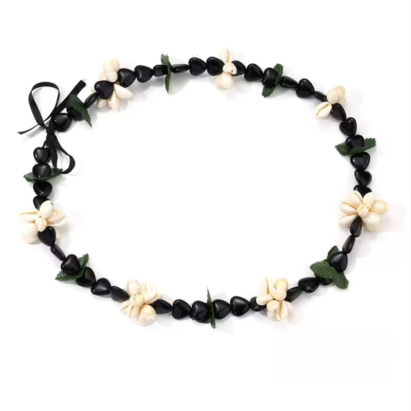 Kriauklių girlianda etninio stiliaus – Europos ir Amerikos stilius absolventų šventei (suaugusiesiems, 2024 metų žiema)