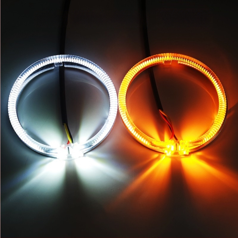 LED Angel Eyes DRL transporto priemonėms — aliuminio substratas + PC, LED 3030, 3W, 9-36V, SF-2118