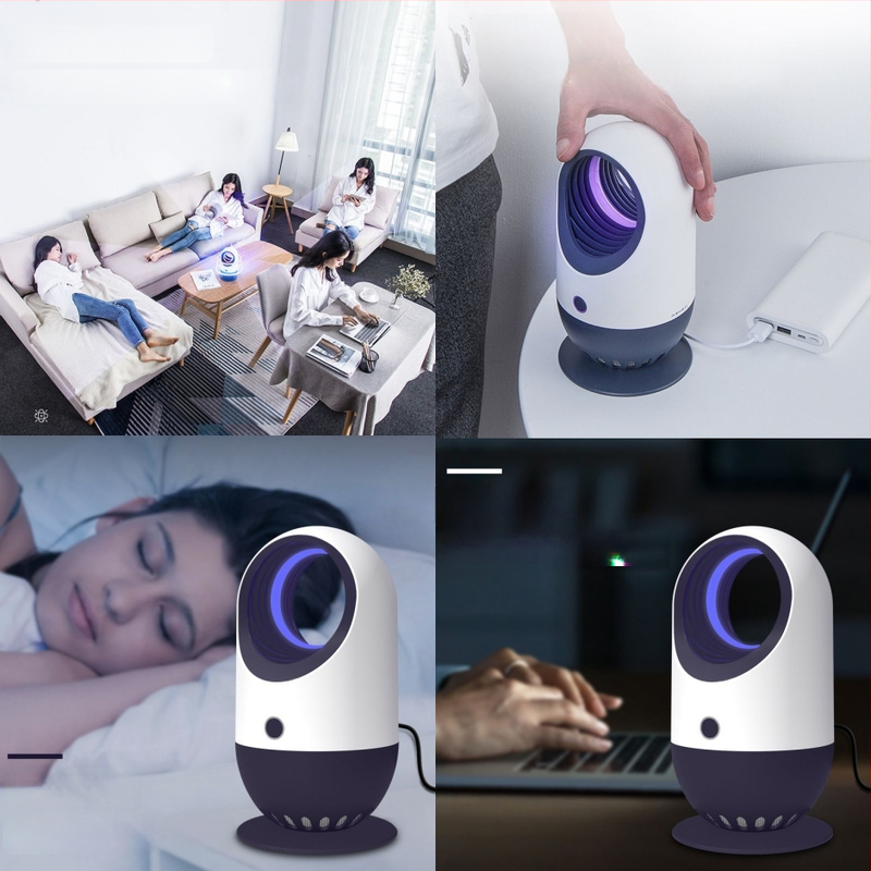 Nova tiha kućna lampa za ubijanje komaraca, svjetlosna zamka, pogodna za bebe i trudnice