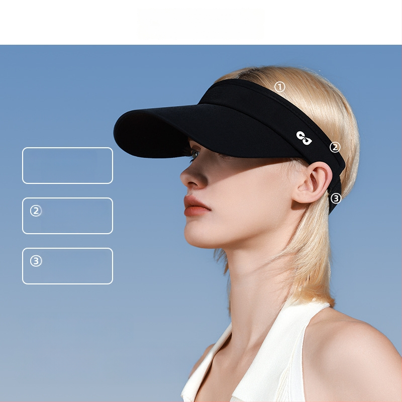 Unisex välispordimüts UV-kaitsega, nailon/spandeks kangas, logoga trükkimine, kohandatav, sobib jooksmisele, jalgrattasõidule ja tenisemängule