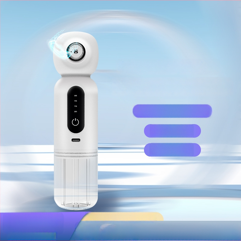 MR-01A Ultragarsinis juodųjų dėmių šalinimo įrenginys su karštuoju suspaudimu ir drėkinimu, 3 greičiai, nešiojamas veido grožio prietaisas