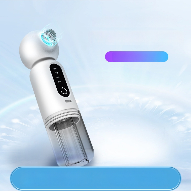 MR-01A Ultragarsinis juodųjų dėmių šalinimo įrenginys su karštuoju suspaudimu ir drėkinimu, 3 greičiai, nešiojamas veido grožio prietaisas