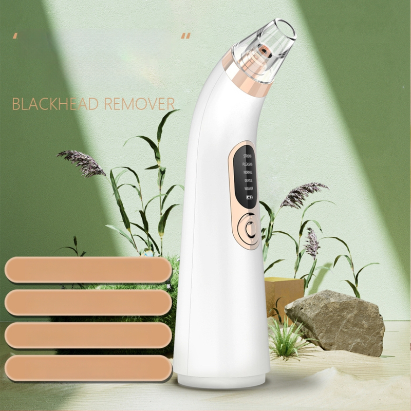 Elektrinis veido valymo įrenginys inkštirų šalinimui, modelis Y001, 5 greičiai, ABS korpusas, pašalina juodus inkštirus ir spuogus