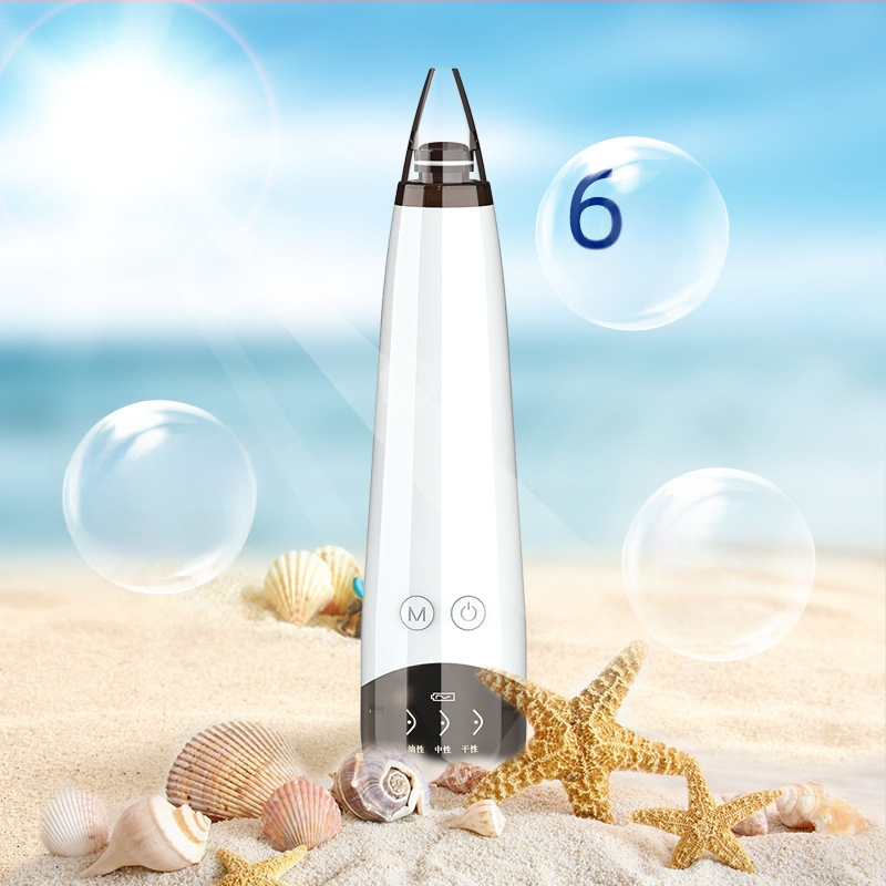 Elektrinis juodųjų taškelių šalinimo įrenginys ir porų valytuvas, nešiojamas, modelis 503, ženklas Ya Indigo, veikimo režimas: elektrinis pasukimas, 3 greičiai