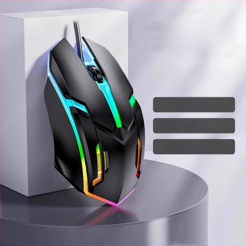 Žaidimų pelė, laidinis USB, optinis jutiklis, modelis X1djsb, prekės ženklas Nothing