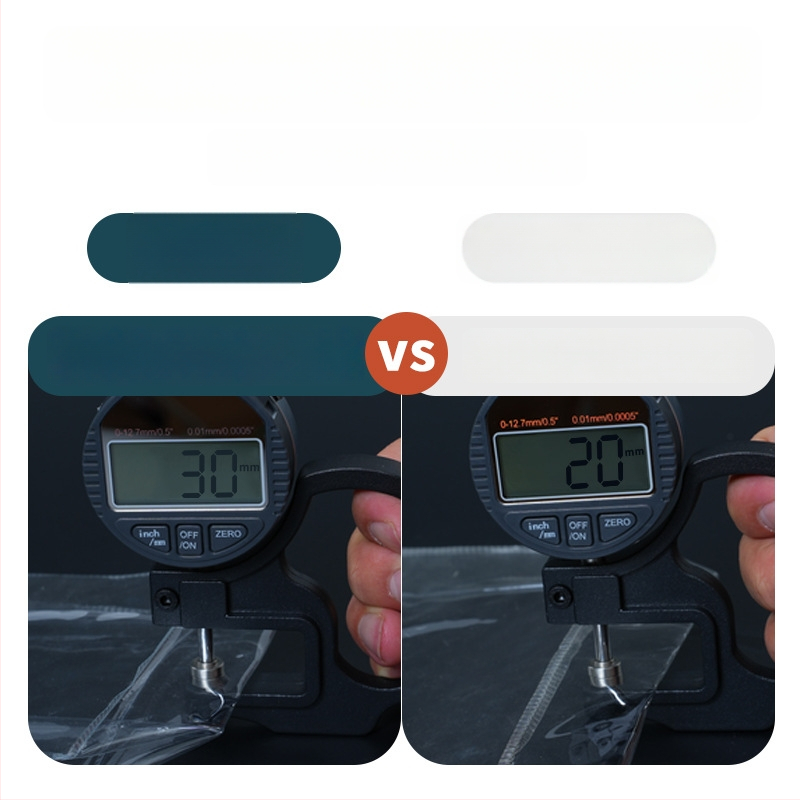 PVC plastiko lazeriu skaidri tote krepšys su individualizuotu logotipu – dvigubo storio 30S, universali naudojimas