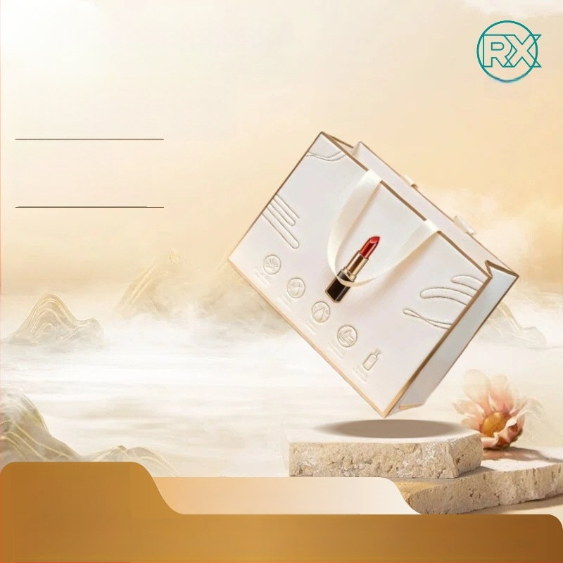 INS stiliaus dovanų maišeliai su reljefu, UV danga ir karštu įspaudimu, balta kartoninė medžiaga, dydžio pritaikymas, logotipo spausdinimas