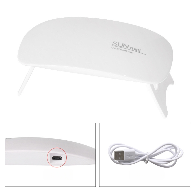Mouse Light USB LED nagų lemputė geliniams nagams
