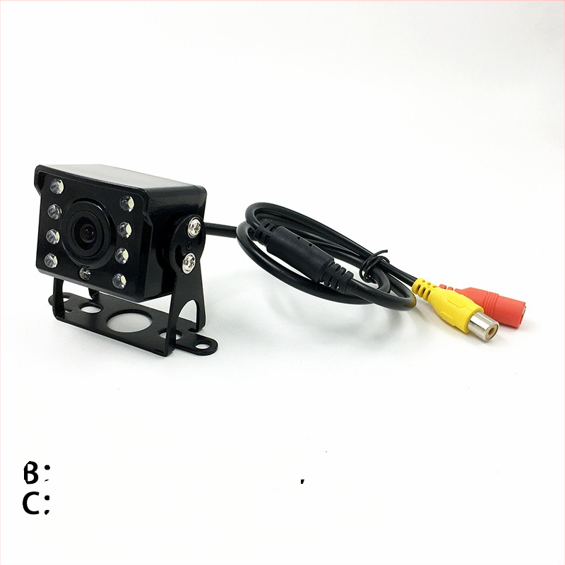 Oliyo 4-kanalų AHD DVR sistema transporto priemonėms, 1080P naktinio matymo atbulinės eigos kamera, reguliuojamas kampas į viršų/į apačią