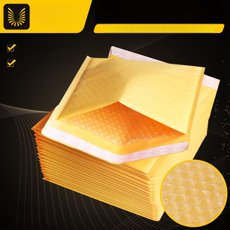 Eksprespasta maisiņš no kraft papīra ar burbuļu slāni – aizvērums 4 cm, ofseta druka, PE plastmasa