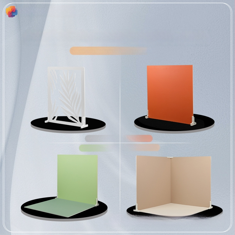 Mudao Plastikinė kampinė vertikali T formos sagtelė fotografijos fono plokštei, priedas su reguliuojama laikiklio baze, suderinama 4,6–6 mm