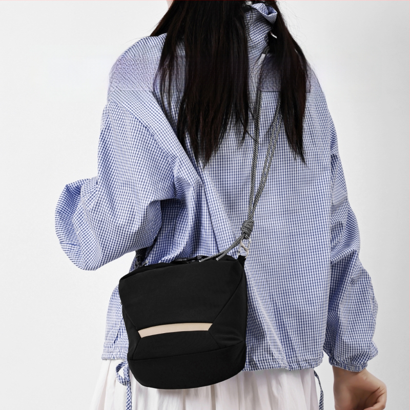 Kamerų krepšys per petį Fujifilm mirrorless ir Canon – ultra lengvas nailoninis apsauginis dėklas su poliesterio vidumi