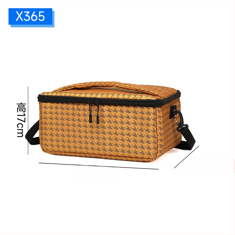 Fotoaparatų krepšys iš atsparaus vandeniui poliesterio, lengvas, smūgiams atsparus, aksominė įdėklė, peties krepšys