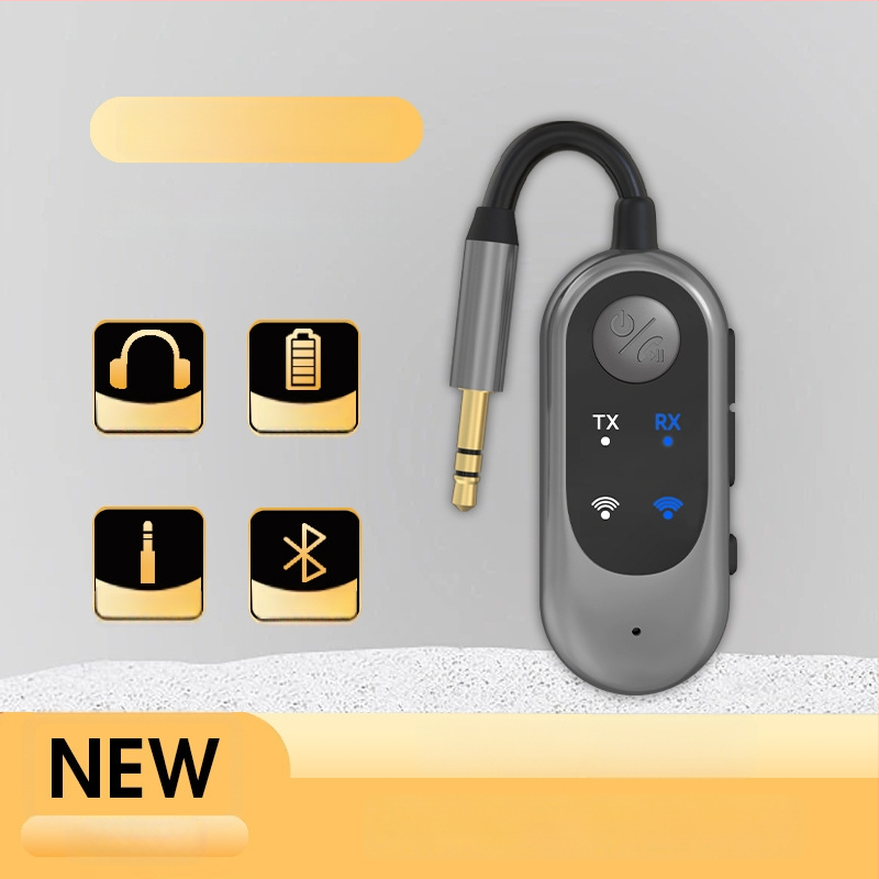 Automobilio FM Bluetooth 5.3 siųstuvas–priėmėjas 2-in-1; modelis W10, 5V, diapazonas 10 m, ABS, svoris 18 g