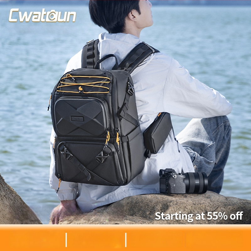 SLR fotoaparato krepšys - 900D medžiaga, atsparus vandeniui, atsparus dilimui, išplečiamas, ergonomiškai nugaros skydelis