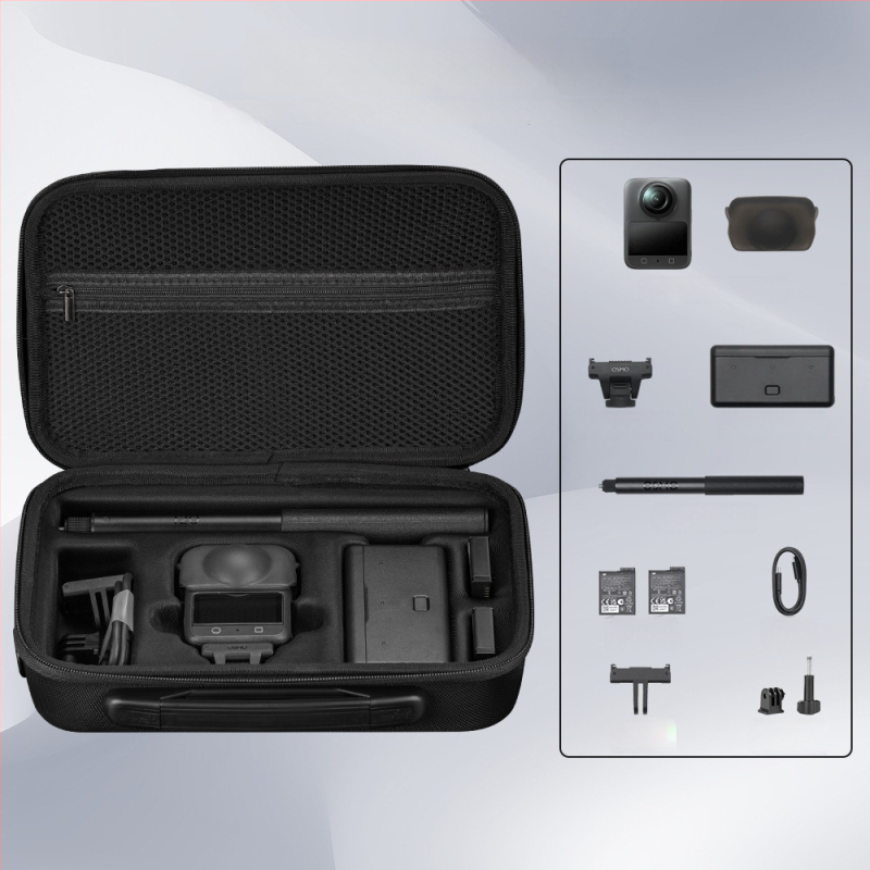 Saugojimo krepšys DJI Osmo 360 kamerai, PC+Lycra, 501.9 g, su crossbody diržu