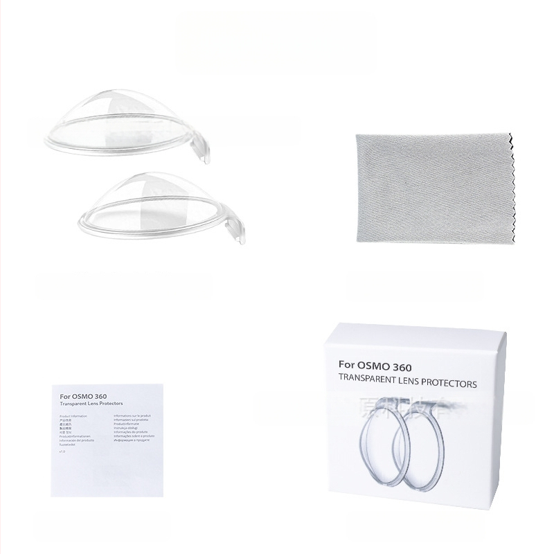 Objektyvo dangtelis DJI Osmo360 — aukšto skaidrumo, atsparus kritimams ir įbrėžimams (Suderinama su Osmo360; Modelis: Osmo360; Užsakyti pavyzdžiai)