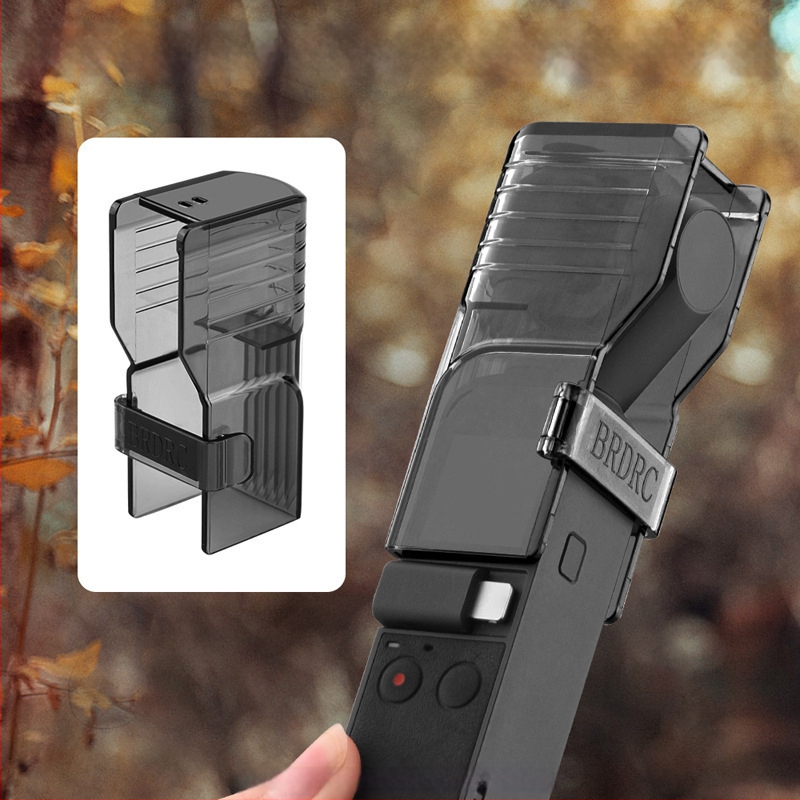 DJI Osmo Pocket 2 apsauginė gaubtelė – objektyvo ekrano ir gimbalo apsauga (Brdrc • ABS • 22 g • 2023)